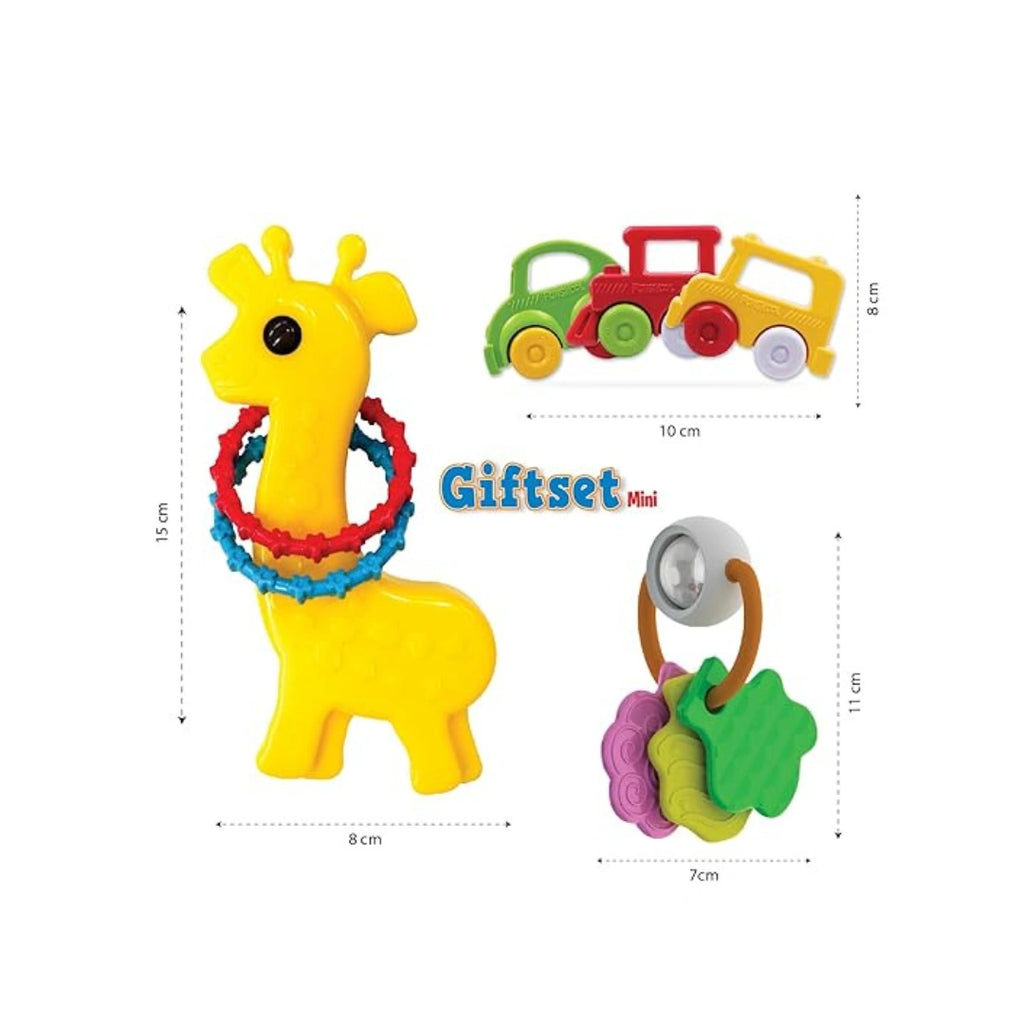 Baby toy gift set multicolour