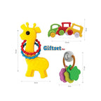 Baby toy gift set multicolour