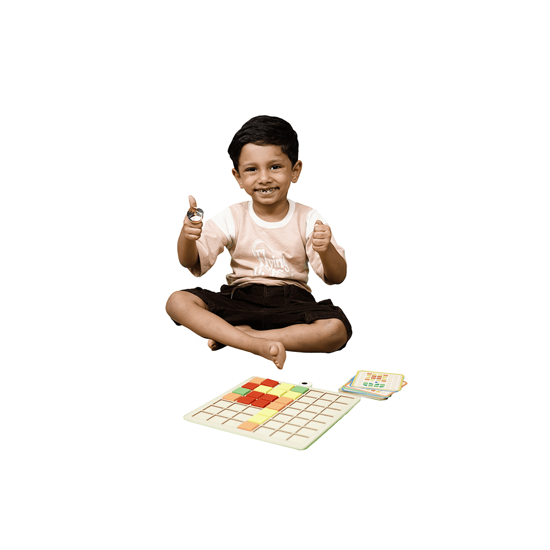 Baan Toys Toys Baan Toys Mosaic Puzzle Board 3D Creative Shapes 120 Piece For Kids (3 Years+)