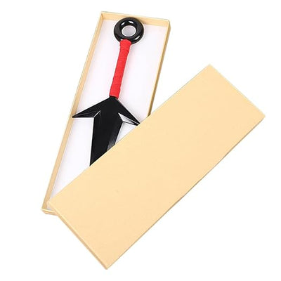 Patpat Anime Accessories Cosplay Prop PVC Japanese Costume Prop Collectible Anime Merchandise with Satin Grip Handle - Black