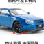 TOYMALL Nissan Skyline GTR-R34 Diecast Models Alloy Diecast Toy Car Model Sound Light Pull Back Car Toy for Kids (Blue)