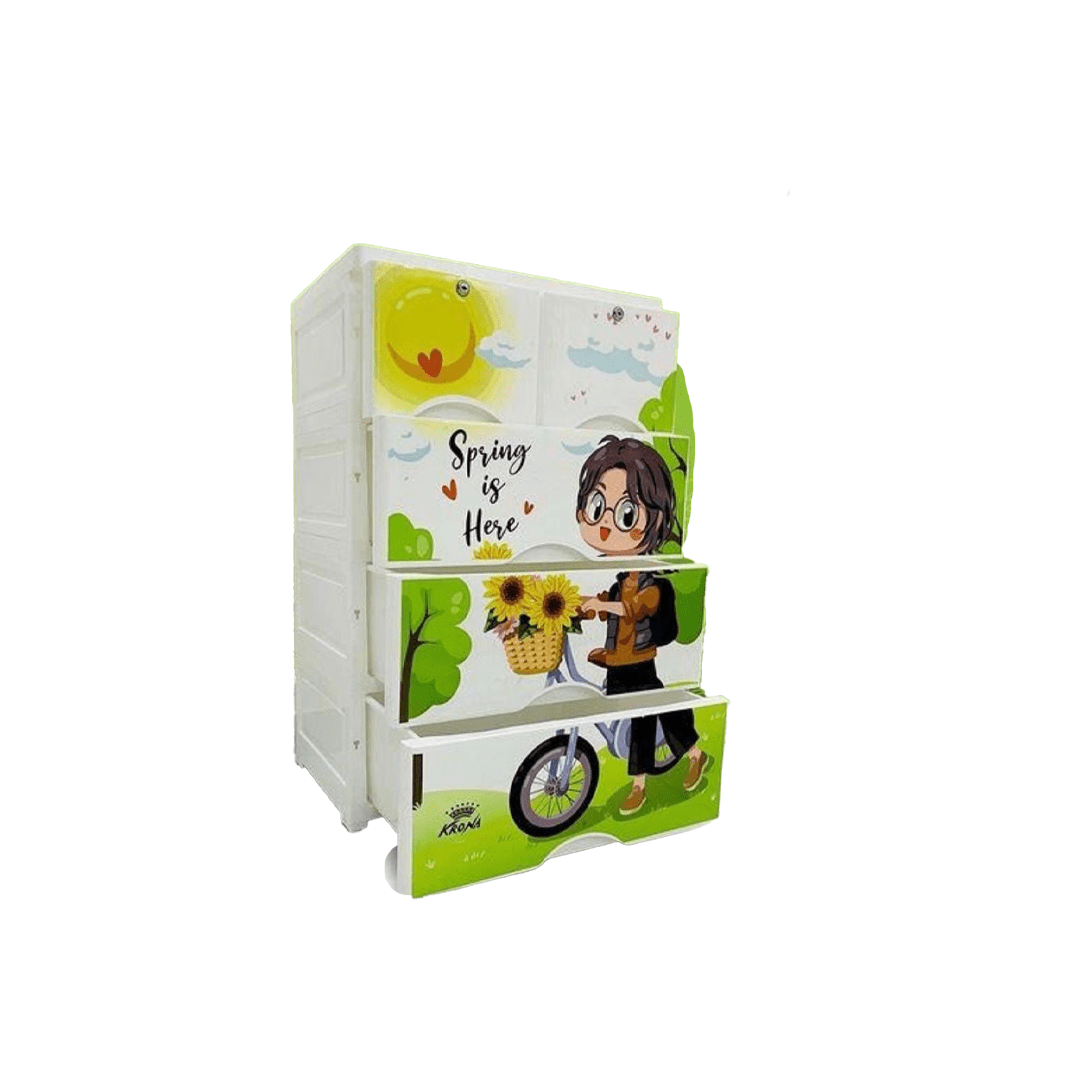 Baan Toys Room Decors 5 Drawer Baan Toys Spring is Here Delight Multi-Drawer Storage Cabinet For Kids