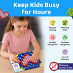Smartivity Pixel Art Puzzle for Kids,Educational Toy,Build 40+ Creative Brain Puzzles (4-8 Years)