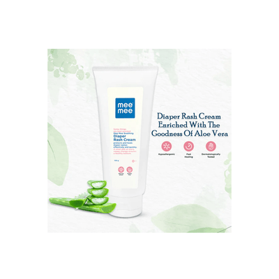Mee Mee Baby Care Mee Mee Soothing Diaper Nappy Rash Cream With Aloe Vera | 100ml (1 months - 2 Years)