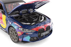 CCA 1:24 Redbull Livery BMW M4 DTM Die-Cast Car with Openable Hood & Doors