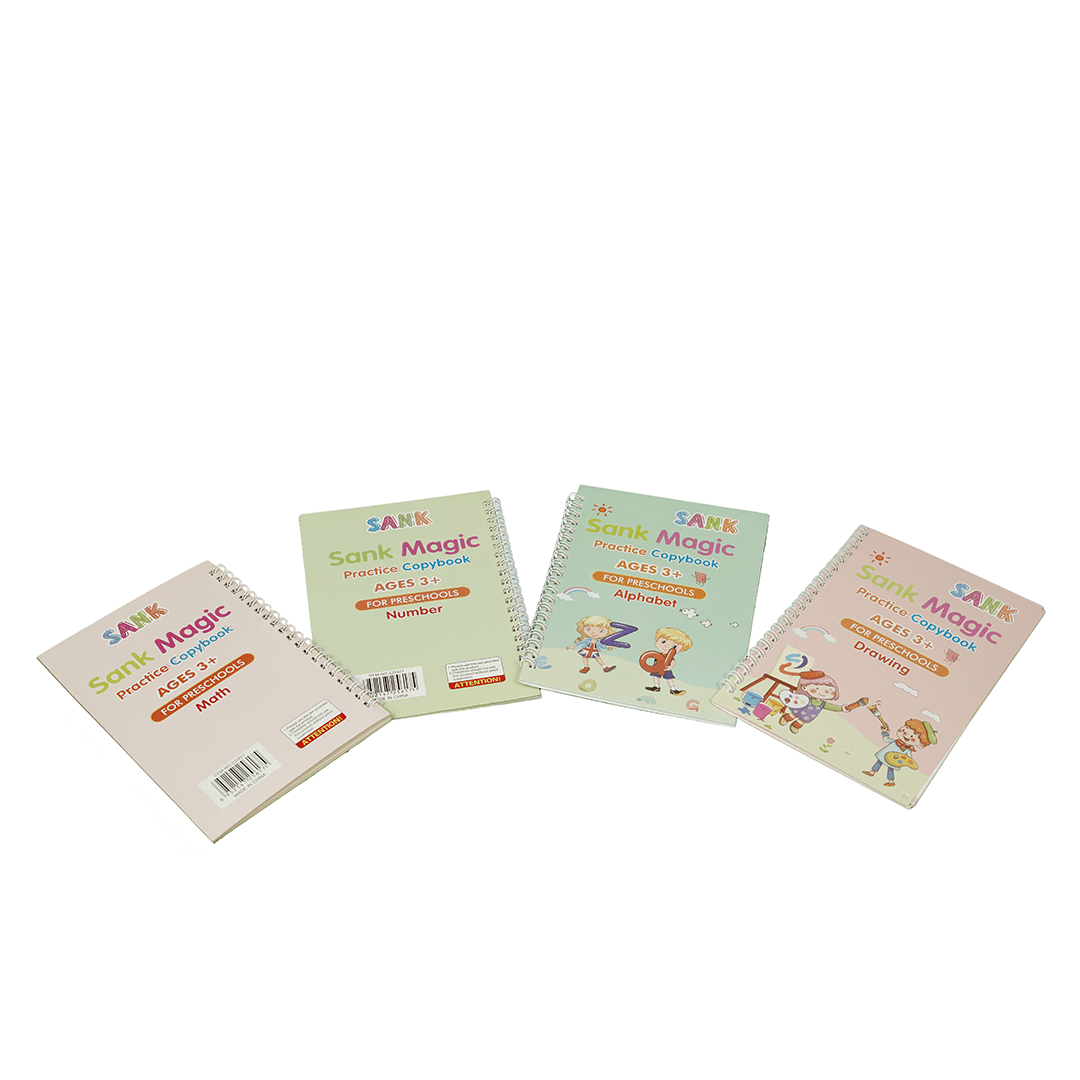Baan Toys Books Baan Toys Sank Magic Practice Copybook-English (3 Years+)
