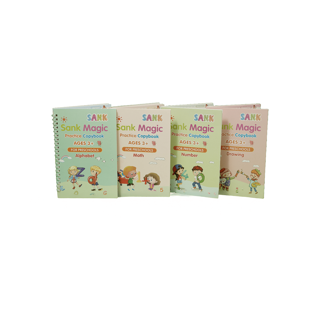 Baan Toys Books Baan Toys Sank Magic Practice Copybook-English (3 Years+)