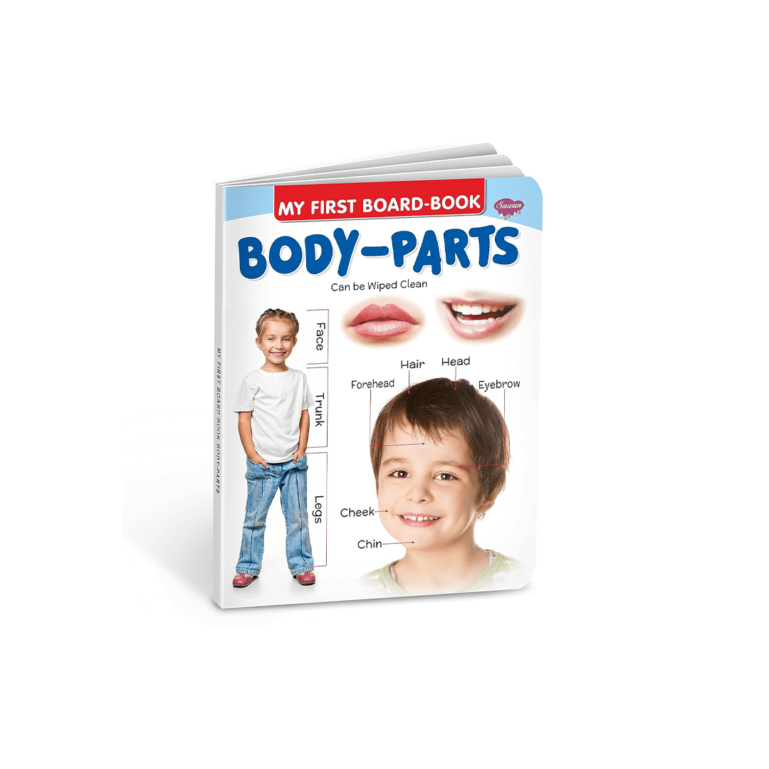 Sawan Books Sawan My First Board Books Body-Parts | Big Size Board Book For Kids