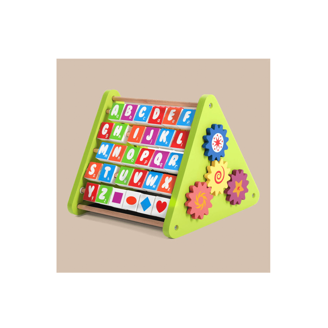Shumee Toys Shumee Wooden 5-In-1 Activity Triangle - Learning Toy (2 Years+)