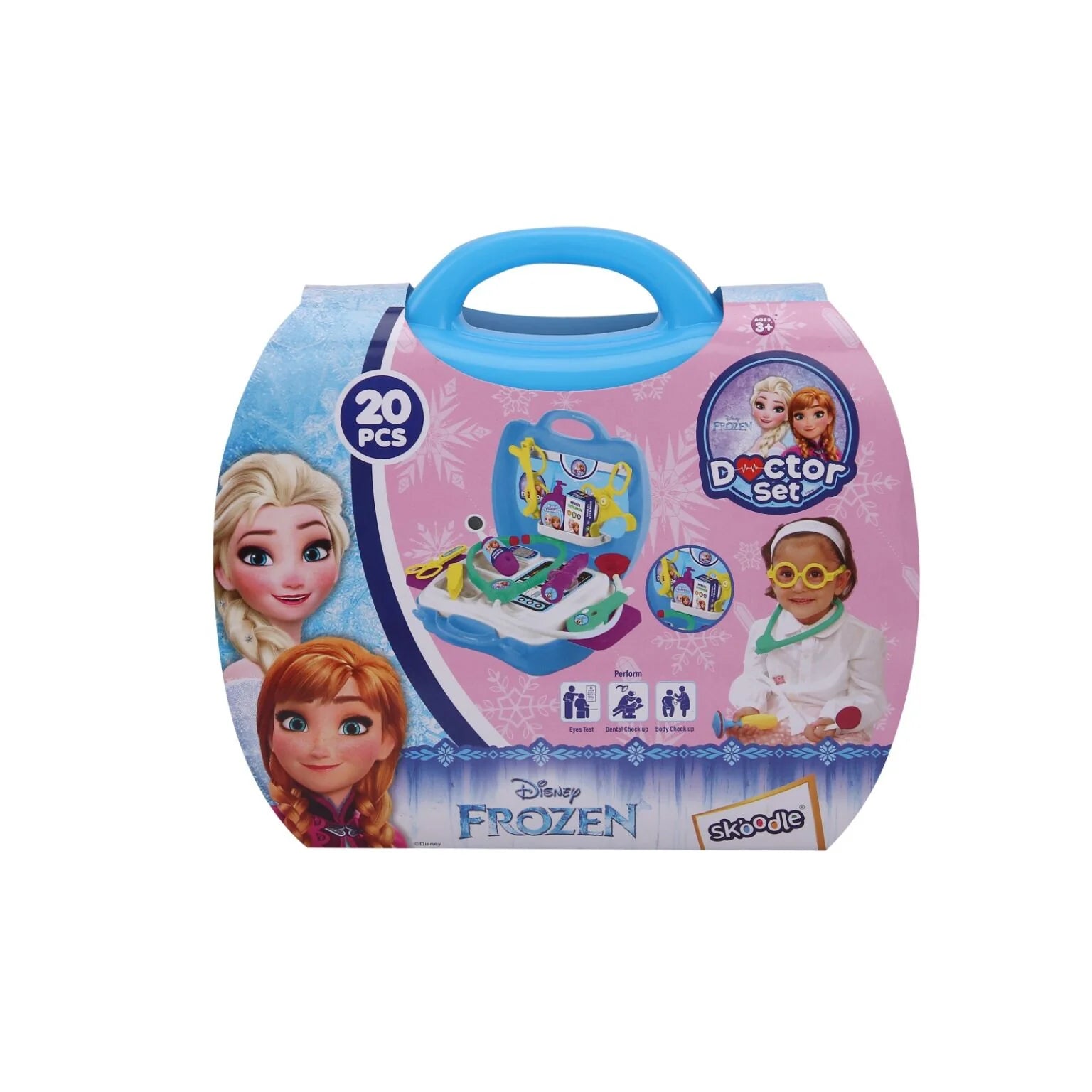 Skoodle Disney Frozen Doctor Set - Kids Medical Role Play Sets (3 Years+)