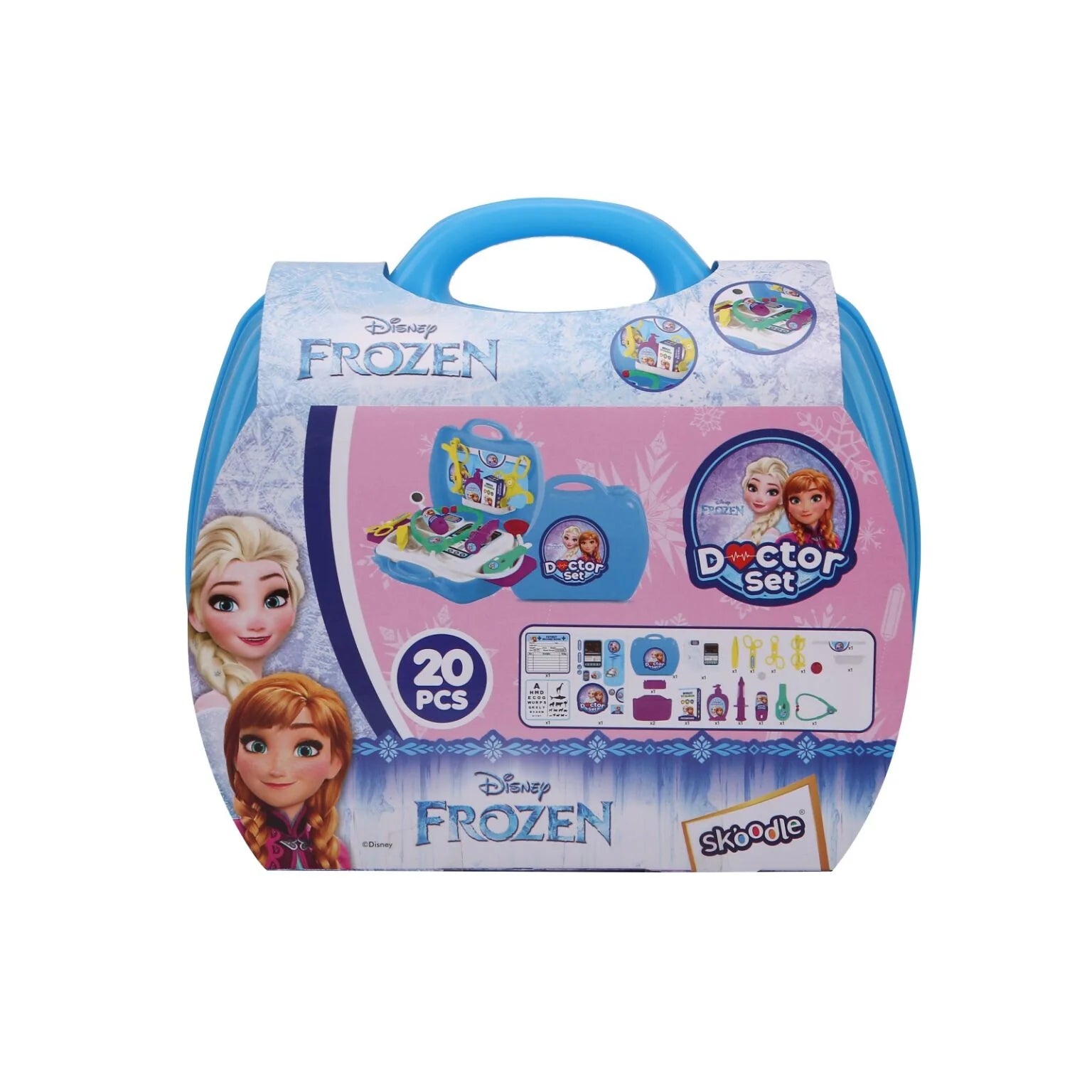 Skoodle Disney Frozen Doctor Set - Kids Medical Role Play Sets (3 Years+)