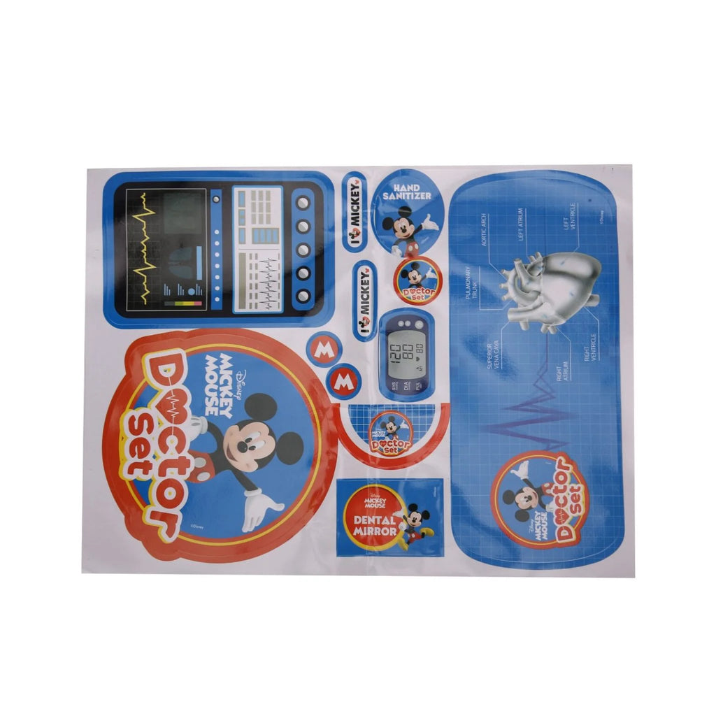 Skoodle Disney Mickey Doctor Set - Kids Medical Role Play Sets For Kids (3 Years+)