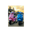 Baan Toys Toys Blue Baan Toys Vespa Rechargeable Battery Operated 12v Ride-on Scooter For Kids (3 Years+)