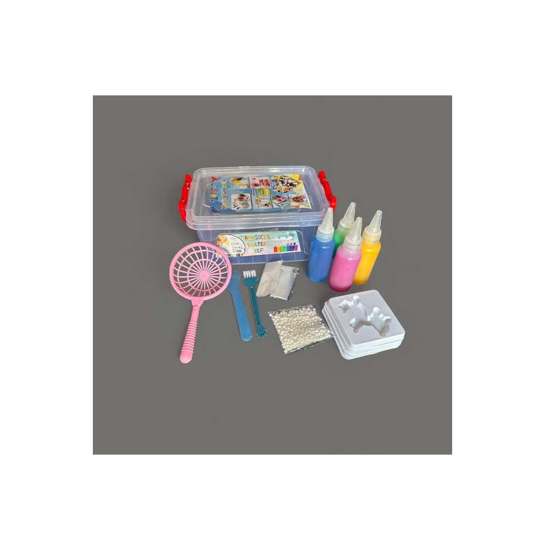 Burani Toys Magic Water ELF Toys, Creative 3D Handmade Magic Gels Toys Homemade DIY Handmade Material Kit